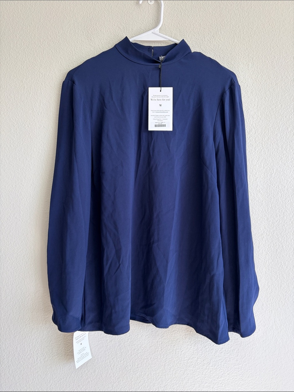 NWT MM Lafleur Sohee Top in Cobalt Blue - 6